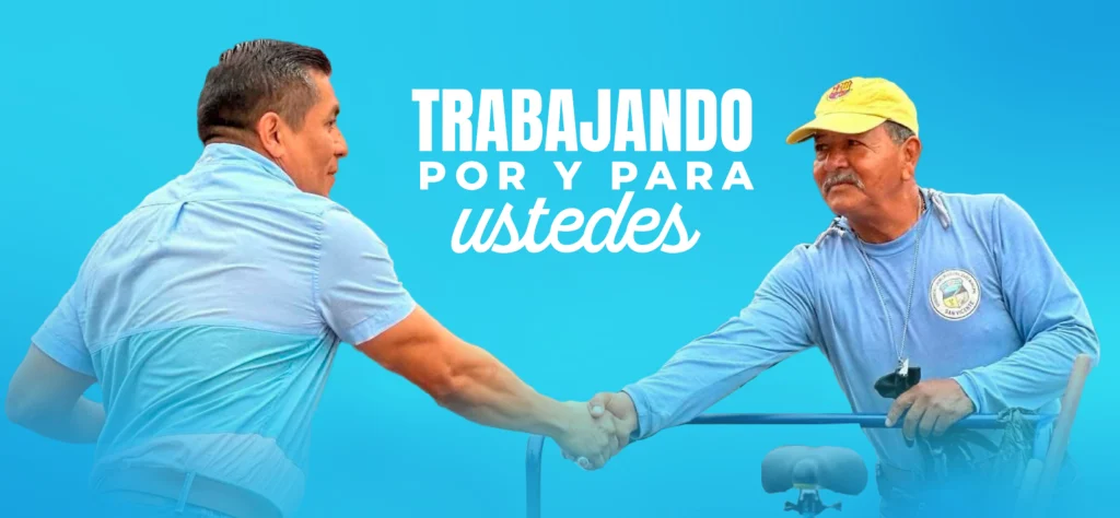 trabajando por y para ustedes